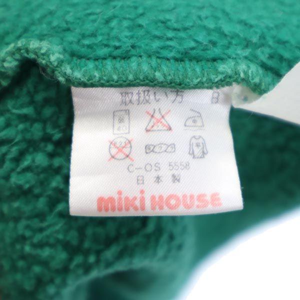 MIKIHOUSE Свитшот с длинным рукавом L Зеленый система Мужской Б/у