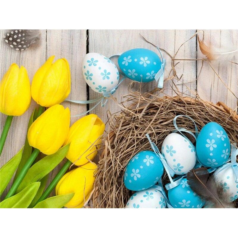 Новый 5D DIY алмазная живопись яйцо Алмазная вышивка цветок вышивка крестиком полная круглая дрель ремесла домашний декор ручной художественный подарок