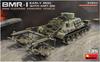 Miniart Soviet Army Early Type Mine Clearing Vehicle Plastic Model MA37034 1/35 BMR-1 KMT-5M