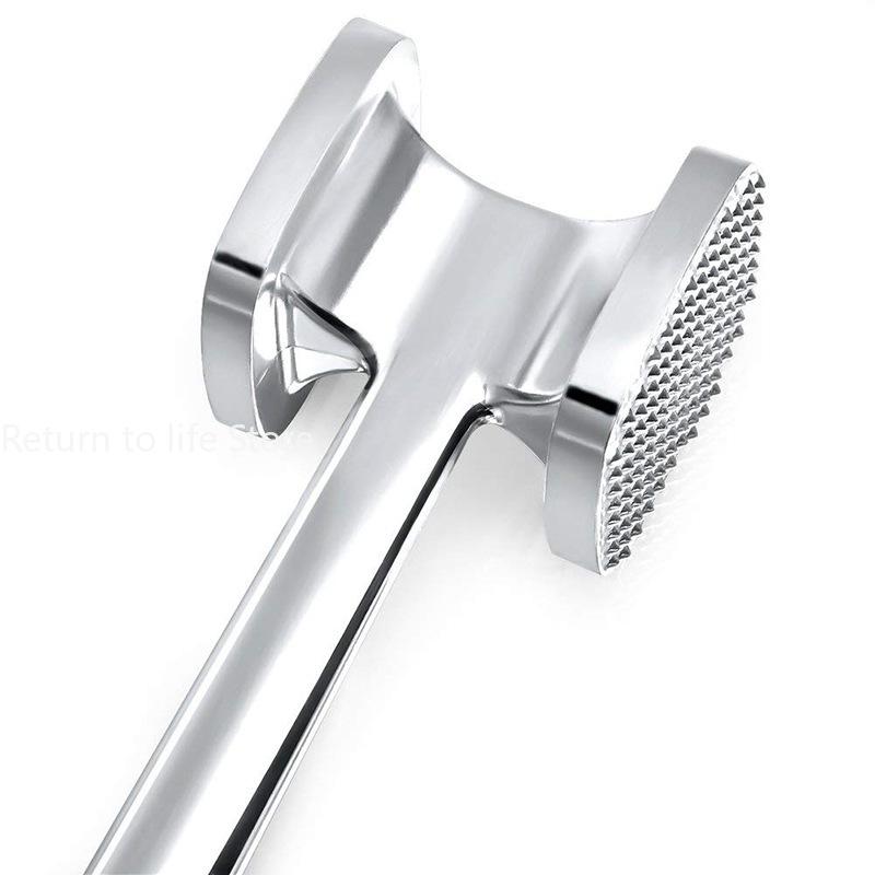 1 шт. Нержавеющая сталь Полезные свободные мясорубки молоток для мяса для стейка с отбивной стороной для стейка свиные отбивные кухонные инструменты