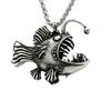 Powerful Jewelry New Style Street Hip Hop Retro Men's Titanium Steel Fish Necklace
