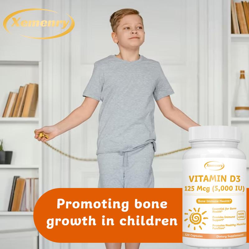 XEMENRY - 125 mcg Vitamin D3 - Bone Health - Immune System