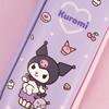 Sanrio Kuromi Candy EVA 2-х уровневая сумка-ручка для пишущих инструментов Чехол-карандаш, фиолетовый