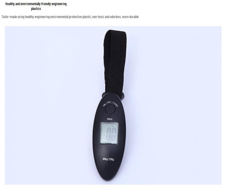 Портативные цифровые весы для багажа со светодиодной подсветкой - Точные и ручные для европейского и американского рынков