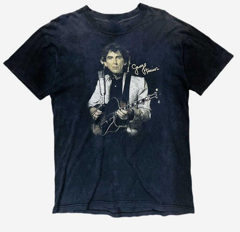 Vintage George Harrison Short Sleeve Black All Size Shirt OM655 Unisex T-Shirt