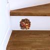 Рождественская Мультяшная Мышиная Нора Наклейка на Стену DIY Самоклеящаяся Съемная Декор для Дома Спальни Гостиной