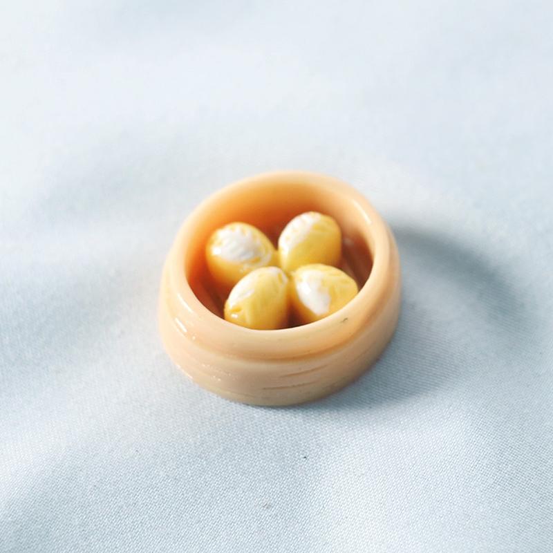 5 шт. 1:12 масштаб миниатюрный кукольный домик китайский димсам еда для декора игрушки