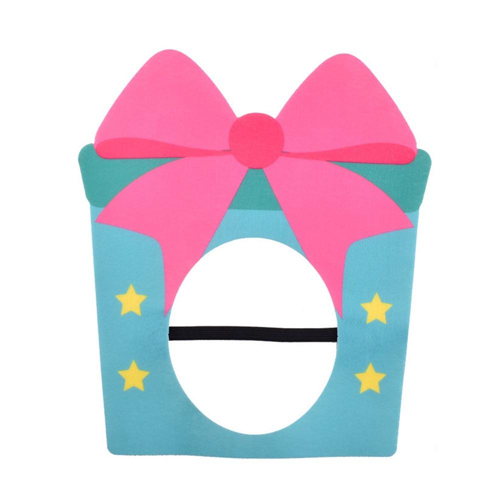 Multicolor Cake Hat Party Cap Cartoon Cake Felt Cake Decoration Mask Birthday Cake Style Photo Props Party Photo Props