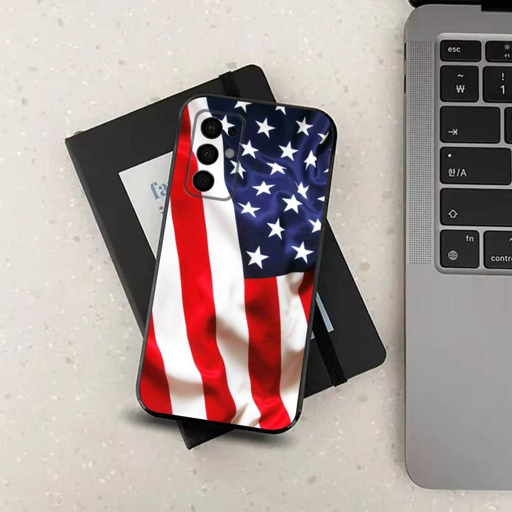 Americans Flag Great Phone Case For Samsung Galaxy A73,31,32,72,41,J7,8,9,53,52,71,22,Note Soft Black Silicone Cover