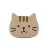 1pc Cat Coasters, Silicone Cute Coasters Easy To Clean, Fun Coaster Non Slip Hot Pads for Drinks, Coffee Table Dinning Room Decorations for Cat Lovers