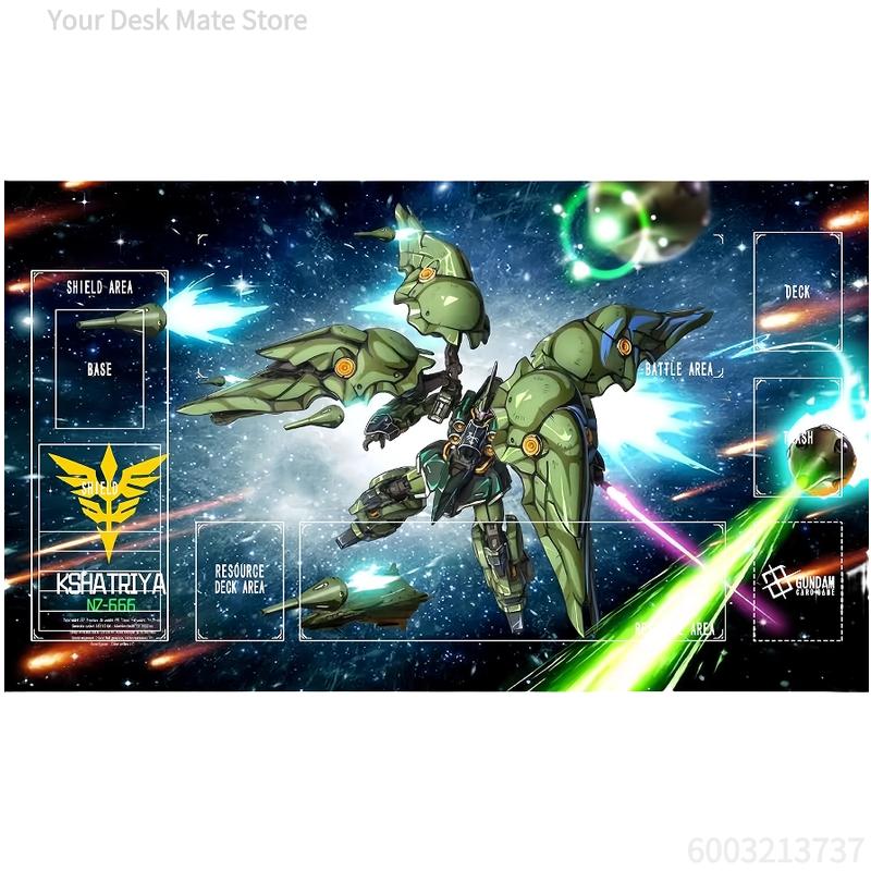 Kshatriya Gundam Unicorn TCG Игровой коврик Водонепроницаемый Нескользящий Большой коврик для стола