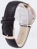 SEIKO Quartz Watch SGEH88P1, Leather Strap, Stainless Steel Case, Date Calendar, 10 ATM Water Resistant, Men's Watch