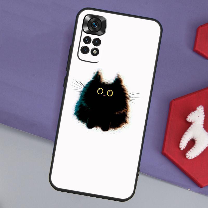 Милый Чехол Kitted Cats Для Xiaomi Redmi Note 13 14 Pro 12 11 9 10 9S 10S 11S 12S Redmi 14C 10C 12C 13C