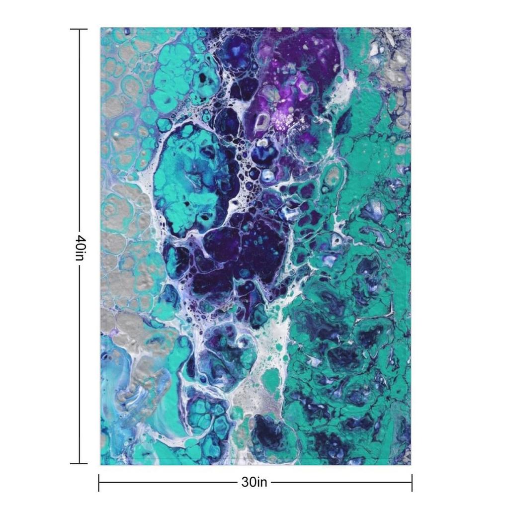 K?r?l Reef Throw Blanket warm for winter Soft Luxury Throw Beautifuls Blankets