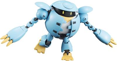 Пластиковая модель BANDAI SPIRITS HGBD Gundam Build Divers Momokapur в масштабе 1/144 с цветовой кодировкой