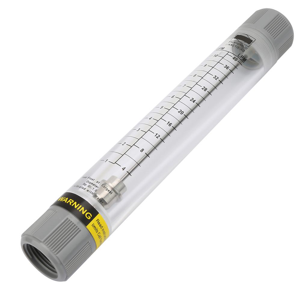 LZM-25G Acrylic Tube Type Liquid meter Meter for Water Female G1in(1-10GPM)
