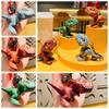 Cartoon Dinosaur Tyrannosaurus Rex Doll Keychain Bite Hand Tyrannosaurus Rex Doll Hand Biting Dinosaur Keyring Fashion Plastics