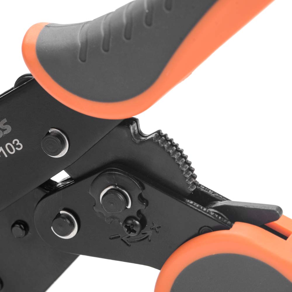 IWISS Insulated Closed End Connectors Crimping Crimping Ratchet CE1/2/5, Tool, Pliers, Type, IWS-103