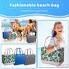 Rubber Beach Bags Waterproof Sandproof Outdoor EVA Portable Travel Bags Washable Tote Bag For Beach,Sports,Market