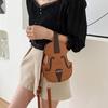 Yogodlns Creative Violin Female Crossbody Bag PU Leather Small Backpacks for Women Luxury Design Thread Ladies Fashion Shoulder Bag