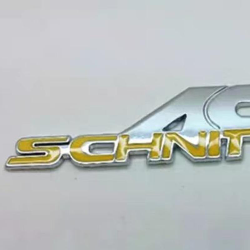 AC SCHNITZER Metal Grille Emblem Trunk Rear Badge Sticker 3D Metal Car Badge