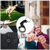 Anti-Anxiety Fidget Spinner Keychain Relieve Boredom Fingertip Spinning Keyring  Birthday Gift