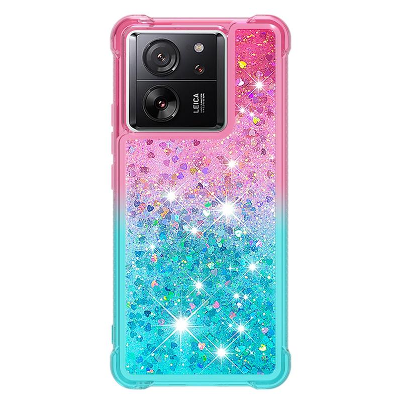 Чехол 13T Pro для Funda Xiaomi 13T Pro Чехол Glitter Quicksand Dynamic Liquid Чехол для Xiomi 13T Xiaomi13T Pro Чехол для телефона Etui