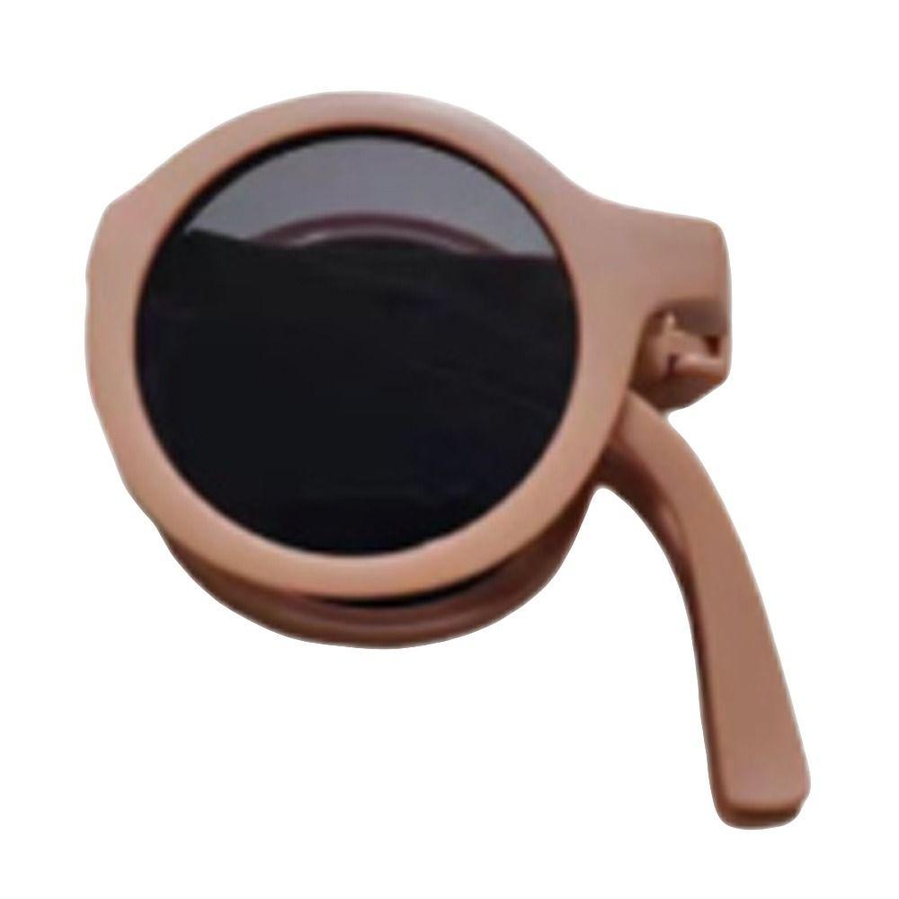 Round Frame Children's Sunglasses Foldable Design Round Frame Sunglasses Summer Season