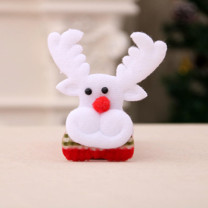 Рождественские украшения Светящаяся брошь, Значок Старик, Снеговик Медведь, Рождественские подарки