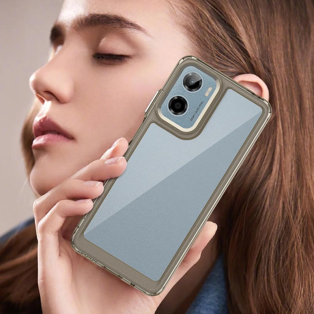 Phone Case For Motorola Moto E15 , Clear Transparent Phone Case Cover For Motorola Moto E15