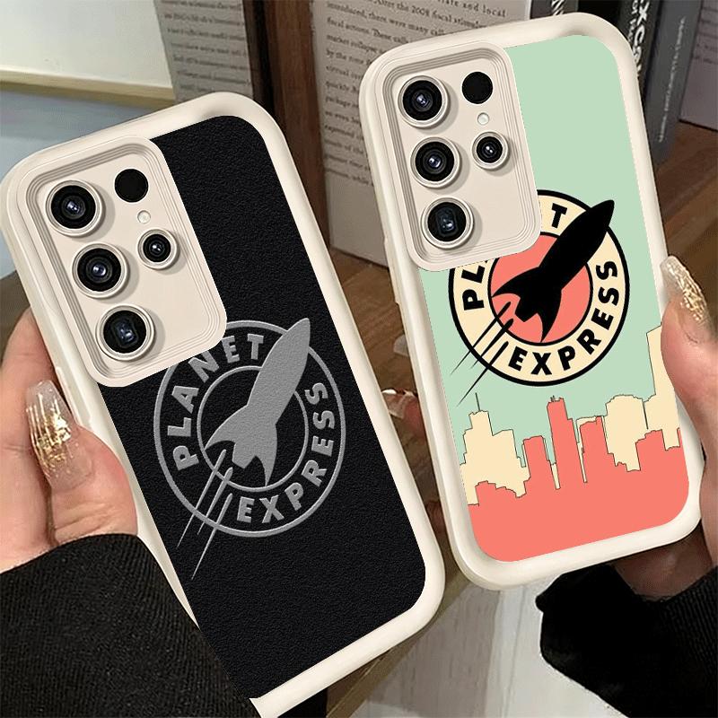 Чехол для телефона Samsung Galaxy S26 S25 Ultra S24 FE Futurama Planet Express Shell S23 Plus S22 + S21 S20 5G Мягкий силикон Funda