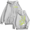 Anime Dorohedoro Kaiman Zipper Hoodie Men Women Casual Fashion Pullover Sweatshirt Vintage Long Sleeve Jacket Hoodies Streetwear