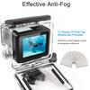 FitStill Underwater Waterproof Diving Housing Compatible with Go Pro Protective Diving Case Shell with Mount Hero 4K Accessory Kit 148ft/45m Hero,