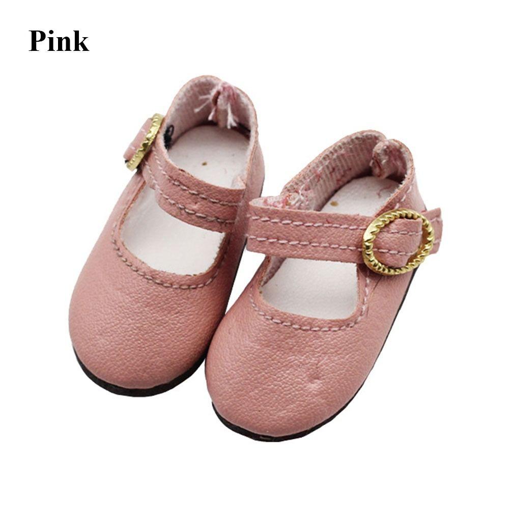 Wearing 15cm Cotton Doll Differents Color 1/6 Doll Boots Leather Shoes Play House Accessories