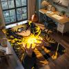 Naruto Uzumaki Washable Big Coverage Rug Carpet, Non Slip Floor Mat for Home Bedroom Gamer Room Decor.-TING