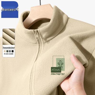 Jeanswest Z Флисовая теплая куртка со стойкой воротником T1016