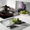 Set of Two Decorative Glass Kitchen Boards Zen Stones 2x40x52 cm