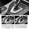 TPIC Carbon Fiber For BMW F20 F21 1 Series 2012-2019 Car Gear Shift Panel Trim Stickers Interior Tuning Auto Decor Accessories