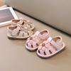 Детская обувь новая для девочки обувь на первом шаге с мягкой подошвой детские сандалии сандалии для девочки-цветочницы милая детская обувь для девочки удобная обувь для девочки детская обувь