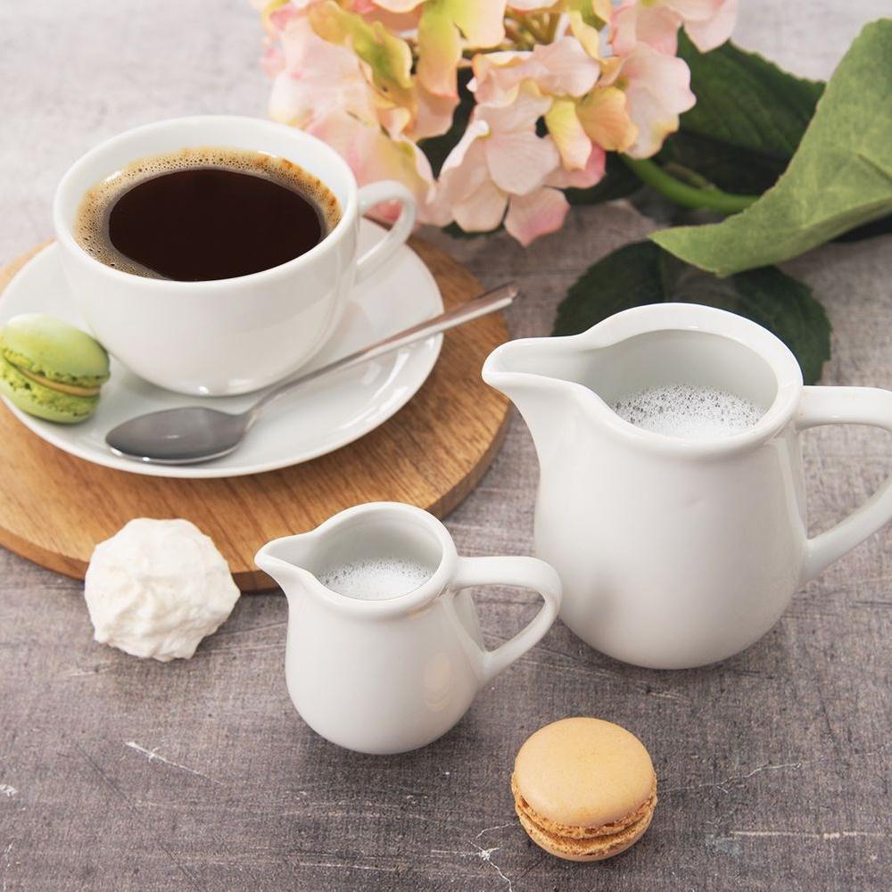 White Porcelain Milk Jug 260ml