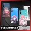 B-t-R Аниме Бокки Х-Хитори Гото Чехол для телефона для Samsung S25, S24, S21, S22, S23, S20, Ultra, S26, Plus, Fe, Note, 5G Черный чехол