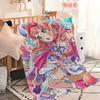 B-BanG Dream Girls Band Party Уэхара Химари Фланелевое теплое мягкое плюшевое одеяло диван гостиная дом спальня дорожный подарок дом