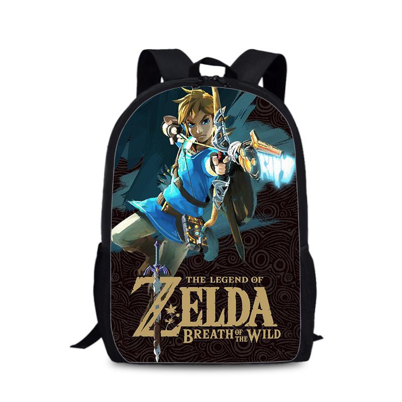 Рюкзак The Legend Of Zelda большой вместимости для школы и путешествий, для фанатов