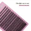 Eyelash 14 Rows Mixed Length (8-16mm) -3D Russian Volume, Reusable DIY Cluster Extension, Suitable for Beginners, Ultra Thin 0.05mm