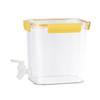 Cold Water Kettle Large Capacity Thicken Faucet Sealed Drink Storage Pot for Kitchen Yellow?3.5L