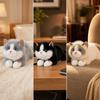 Stuffed Cat Deluxe Lifelike for Playroom, Kids