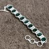 Chrome Diopside Gemstone Handmade 925 Sterling Silver Bracelet 7-8" KKG-137