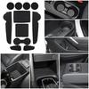 Резиновый коврик в паз двери для Toyota Corolla Cross XG10 2021 2022 2023, подстаканник, накладка в слот двери, подставка, наклейка для салона, пылезащитная накладка