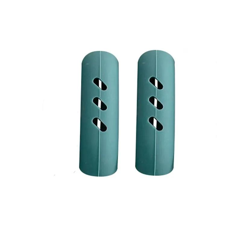 2/4 шт. Силиконовые накладки на ручки сковороды, защита от ожогов, нескользящие, защитные, крышка для пароварки, держатель для кастрюли, полезные кухонные гаджеты и инструменты