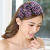 Цветочные Нескользящие Женские Повязки для Волос Кружевная Повязка на Голову Женский Обруч для Волос Корейская Повязка на Голову Обруч для Волос для Мамы